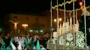 Procesión del Silencio. Semana Santa Ávila 2012. Retransmisión de RTVCYL
