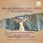 Misa en honor al Stmo. Cristo de las Murallas
